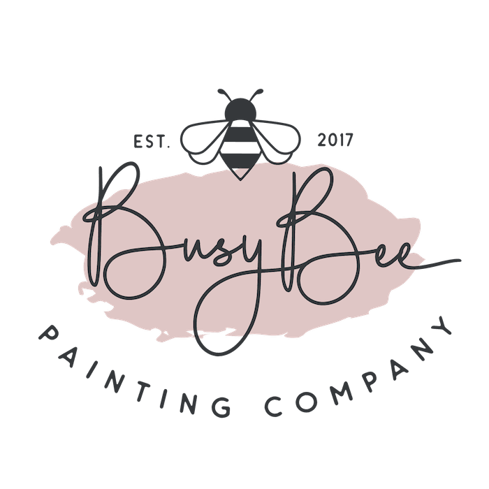 busy bee painting company logo