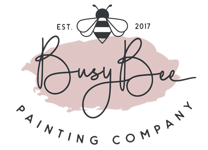 busy bee painting company logo