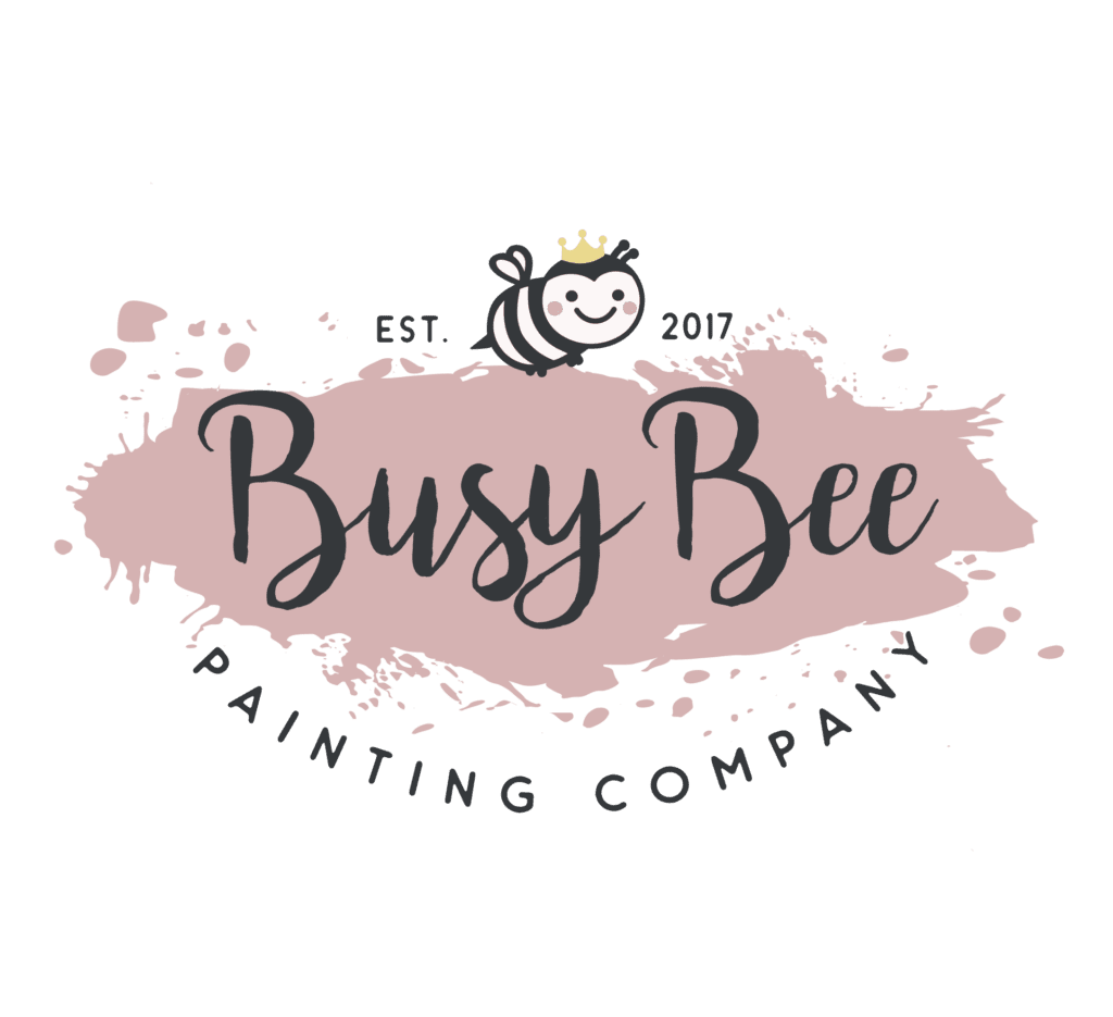 busy bee painting company logo